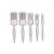 Harris Essentials Paint Brush Set, 5 Pack, Various Sizes