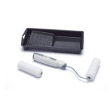 Harris Seriously Good Woodwork Mini Roller Set, 4in, Tray, Frame