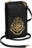 Harry Potter Shoulder Bag for Phone Crossbody Hogwarts Mobile Phone Bag Wallet Girls Teens with Card Slots Gifts for Girls