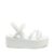 Haven White Platform Sandals