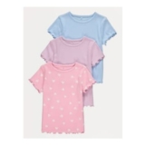 Hearts Lettuce Edge T-Shirts (3-Pack)