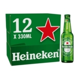 Heineken Premium Lager Beer Bottles 12x330ml