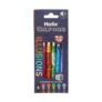 Helix Oxford Illusions Coloured Ink Gel Pens – 6 Pack