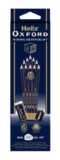 Helix Oxford X10 HB Pencils with Plastic Sharpener and Eraser