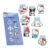 Hello Kitty Magnetic Bookmark, Kawaii Page Holder, Blue 8-Pack