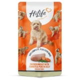 HiLife Adult Wet Dog Food Mixed Chicken in Jelly Pouches (8x150g) – Best Before: 05/04/2027