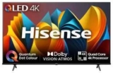 HiSense – 50 4K QLED Direct Lit Freely TV – £244.99 delivered