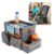 High Road CarHop Car Seat Organizer for Kids and Adults with Cup Holder Tray, Side Pockets and Cooler Compartment (Medium, Gray)