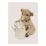 Highland Cow Watering Can