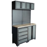 Hilka Professional 24-Gauge Steel 5-Piece Garage Workstation Set