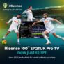 Hisense 100 E7QTUK Pro TV with discount code