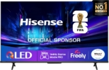 Hisense 50 50E78QTUK PRO 144Hz QLED Smart AI TV – Hi-View AI Engine, 144Hz Game Mode PRO, Dolby Atmos, Quantum Dot Colour with Freely, Disney , YouTube, Netflix