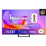 Hisense 65A7QTUK 65 QLED Smart Television, 4K Ultra HD, Black, E Rated