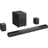 Hisense AX5125H 5.1.2 Channel Cinematic Soundbar with Wireless Subwoofer – With Code