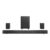 Hisense AX5125H 5.1.2 Soundbar with Wireless Subwoofer – Black