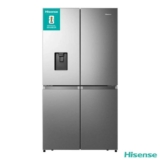 Hisense RQ758N4SWSE, Pureflat Multi Door Fridge Freezer, E Rated in Silver Free Installation & Disposal – Auto Discount At Checkout