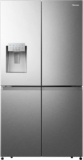 Hisense RQ760N4AIF Freestanding Cross Door Fridge Freezer, Grey
