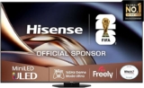 Hisense U8Q 55 4K MiniLED QLED 165Hz Smart AI TV with Freely- 55U8QTUK