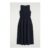 H&m Boat-Neck Gathered Midi Dress