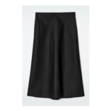 H&m Linen-Blend Midi Column Skirt
