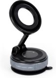 Hoikwo Car Phone Holder – 360Rotatable, Foldable & Adjustable Vacuum Magnetic Phone Holder for Cars, for iPhone 17/16/15/14/13/12 Pro Max & Android, Black