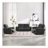 Holborton Dark Olive 2 Seater Manual Recliner Sofa