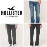 Hollister Mens £17.99 Denim Clearance (80 Styles / Waist 28-36). Free Click & Collect
