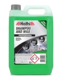 Holts Car Shampoo & Wax 5 L High-Foaming Wash & Wax for Cars
