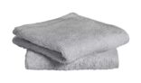 Home Essentials Plain 2 Pack Face Cloths – Grey or White – Free C&C