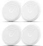 Hongtop 4 Pack Tracker Tag,Item Finder Works with Apple Find My (iOS Only) Track Your Keys,Wallet,Luggage and Backpack,Super Lightweight,Replaceable Battery with Waterproof Case (4)