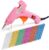 Hot Glue Gun,20W Mini Cordless Hot Glue Gun with 60pcs Coloured Glue Gun Sticks,Hot Glue Gun Fast Heating,for Kids Crafts,Christmas DIY,Card, Plastic, Fabric, Home Repairing (Pink)