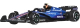 Hot Wheels 1:64 Scale Premium Die-Cast Formula 1 Atlassian Williams Racing Carlos Sainz 55