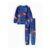 Hot Wheels Printed Blue Slinky Fleece Pyjamas
