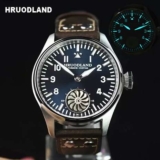 Hruodland F016 43mm Big Pilot Turbine homage Watch ( ST3620 / Stainless Steel / Sapphire ) w/code 2% cashback UTCWatchesStore