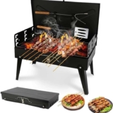 Huacan Outdoor Folding Portable BBQ Grill – w/ new customer code via app