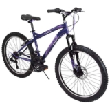 Huffy Extent 18-Speed 24 Midnight Purple Mountain Bike