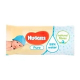 Huggies Pure Baby Wipes (56 Wipes)