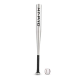Hy-pro 26 Aluminium Baseball Set Metal Baseball Bat and Ball With Anti-slip Grip, Lightweight Build