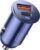 INIU Car Charger, Cigarette Lighter USB Charger Total 60W USB C 30WUSB A 30W 12V USB Socket, PD3.0 Fast Charge Car Phone Charger Metal Adapter for iPhone 16 15 14 13 12 Pro Max iPad Samsung Blue