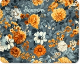 ITNRSIIET Mouse Pad with Stitched Edges, Premium-Textured Mouse Mat Pad, Non-Slip Rubber Base Mousepad for Gaming Laptop Computer & PC 2602103mm,B05 Beautiful Flowers