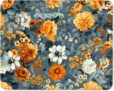 ITNRSIIET Mouse Pad with Stitched Edges, Premium-Textured Mouse Mat Pad, Non-Slip Rubber Base Mousepad for Gaming Laptop Computer & PC 2602103mm,B05 Beautiful Flowers