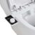 Ibergrif M41050 Bidet Attachment for Toilet UK, Non-Electric Cold Water Toilet Seat Attachment with Pressure Controls