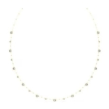 Imber Strandage round Cut, White, 18k Gold Finish