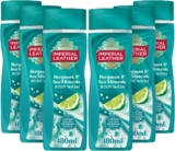 Imperial Leather Bergamot & Sea Minerals Body Wash Shower Gel, Rich Creamy Lather & Long-lasting Luxury Fragrance, Vegan & Cruelty Free (6 x 480ml)