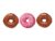 In-Store Bakery Chocolate / Pink Iced Doughnuts 3 for £1 (Lidl Plus Price)