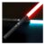 InLoveArts Rechargeable RGB Lightsaber with Sound, 7 Colors, Metal Hilt