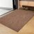 Indoor Door Mat 44x75cm – No Creases Entryway Rug, Low-Profile Dirt Trapper Front Door Mat for Inside Entrance, Non Slip Rubber Backing Inside Doormat for Entryway, Easy Clean Washable (Brown)