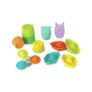 Infantino Silcon Bath Toy Set