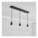 Inlight Dafyd Pendant Matt 3 Lamp LED Pendant Ceiling Light, (Dia)900mm