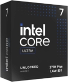 Intel Core Ultra 7 Processor 270K Plus, up to 5.5 GHz, LGA1851 Socket, PCIe 5.0, DDR5 Support, 125W TDP